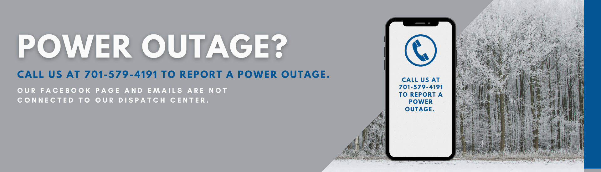 power outage (Winter)