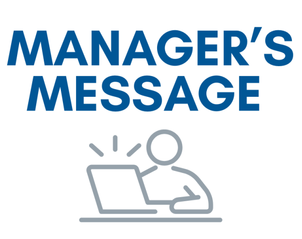 Managers message