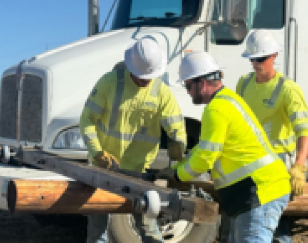 working together